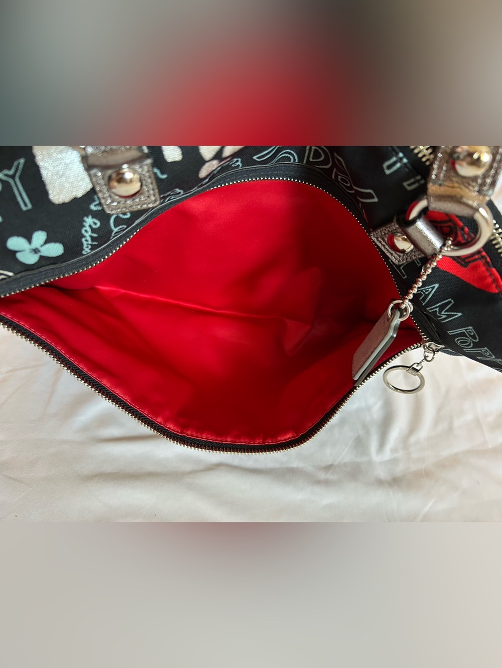 Coach Graffiti Poppy Tote - Picture 9 of 16
